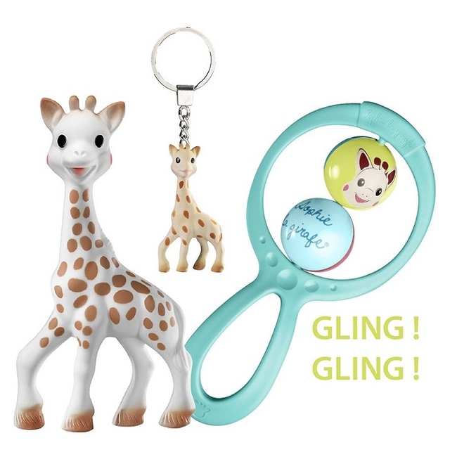 Sophie la girafe Σετ Δώρου 3τμχ Σετ δώρου Μια φορά και ένα καιρό... (S010324)