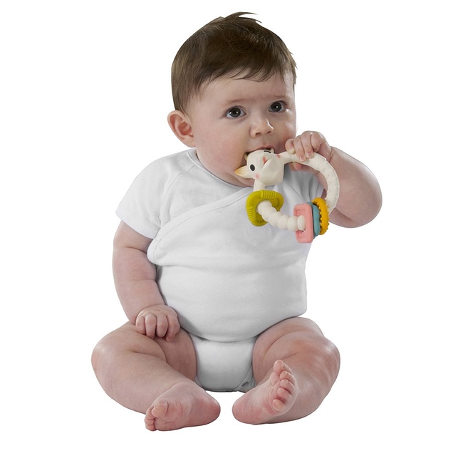 Sophie la girafe Σόφι η Καμηλοπάρδαλη Πολύχρωμος Δακτύλιος Οδοντοφϋίας (S220120)