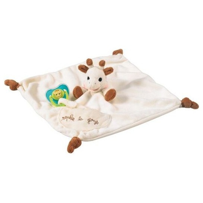 Sophie la girafe Consolation cloth, with place for pacifier S260133