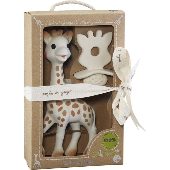 Sophie la girafe So Pure και Δακτύλιος Οδοντοφυίας Σετ 2 τμχ (616624)