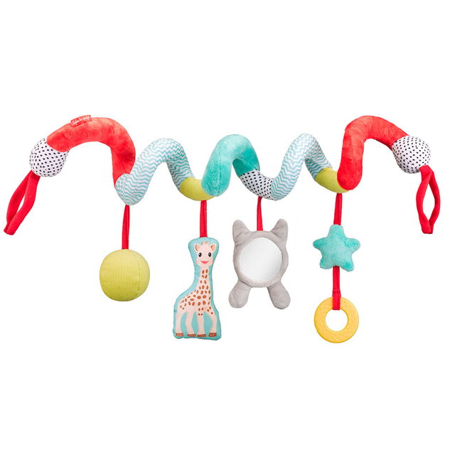 Sophie la Girafe Σπιράλ Δραστηριοτήτων για καρότσι και κούνια