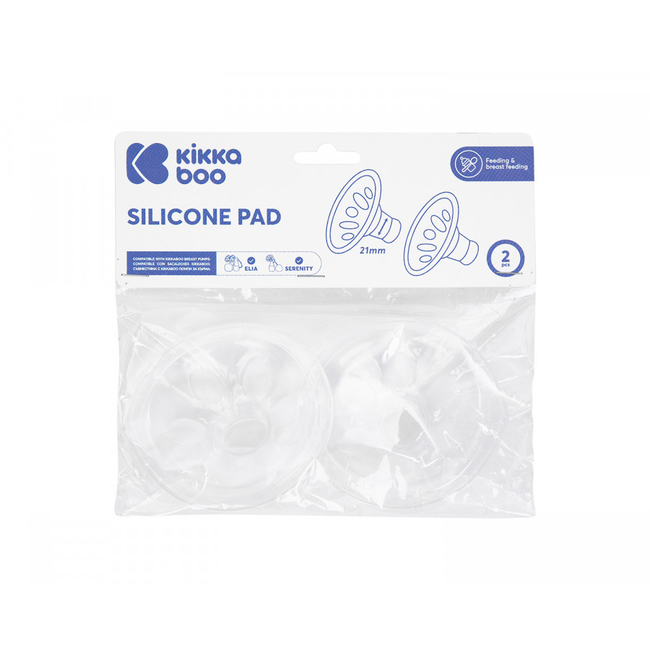 Kikka Boo Ανταλλακτικό μαξιλαράκι σιλικόνης 21mm – 2 τεμ. για θήλαστρα Elia-Serenity (31304010030)