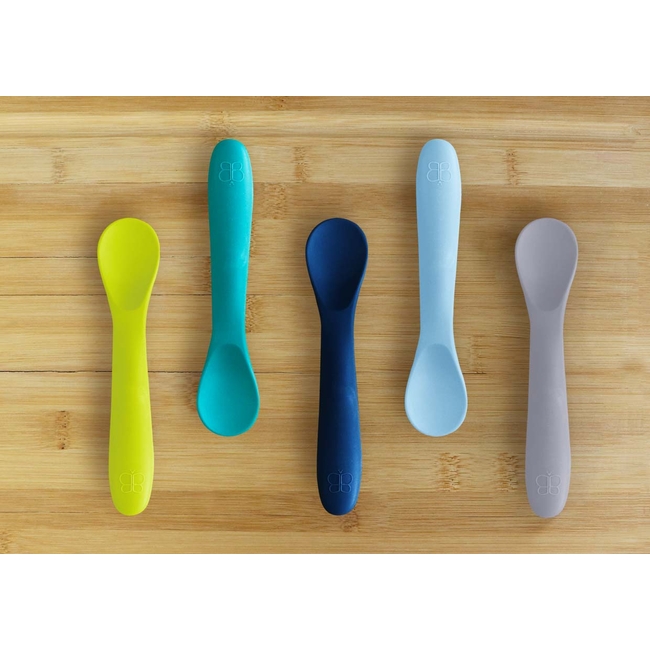 Bbluv Spoon Set of 5 Silicone Spoons 4+m Ciel B0190-B