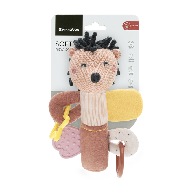 Kikka Boo Activity squeaker toy Hedge-hugs 31201010417