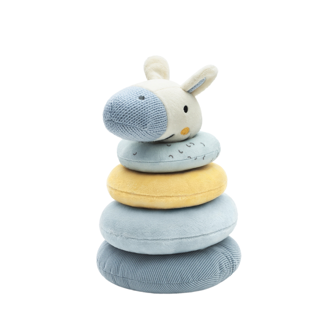 Kikka Boo Παιχνίδι πύργος στοίβαξης Stripy Friends 31201010460