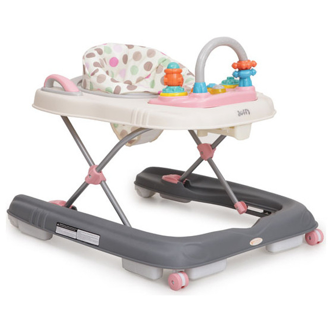 Moni Dotty Baby Walker 2 in 1 - Pink