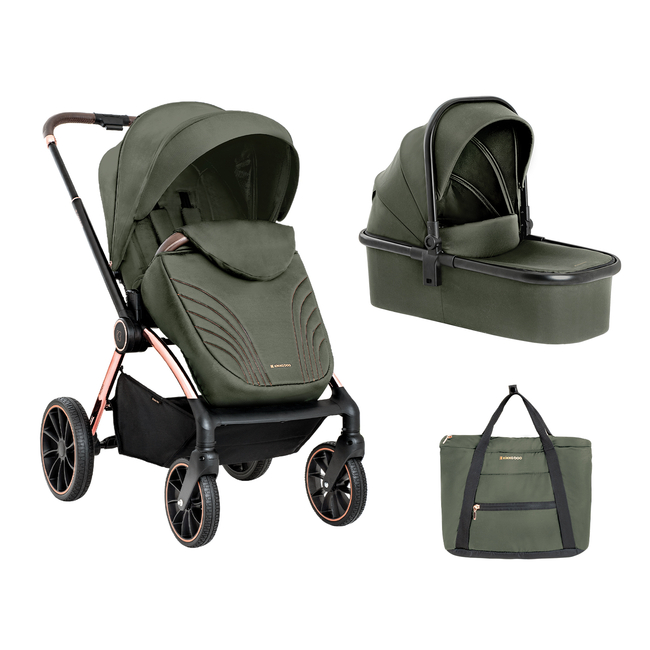 Kikka Boo Stroller 2in1 with carrycot Kara Army Green 31001020143