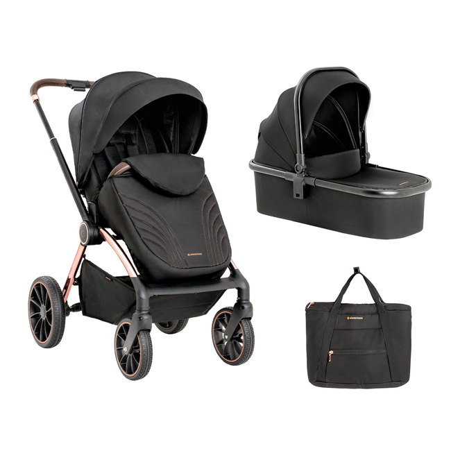 Kikka BooStroller 2in1 with carrycot Kara Black 31001020141