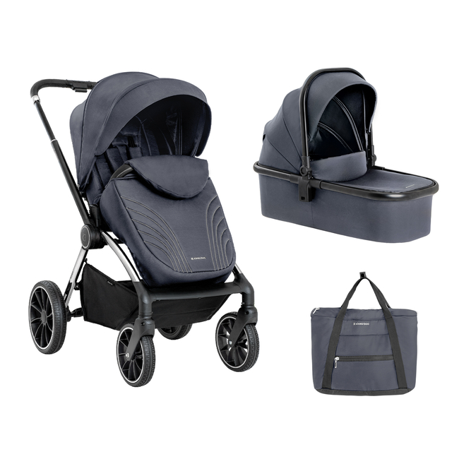 Kikka Boo Stroller 2in1 with carrycot Kara Grey 31001020142