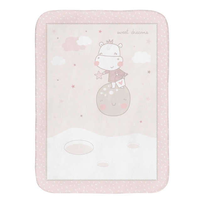 Kikka Boo Super soft blanket 80/110 cm Hippo Dreams 31103020123
