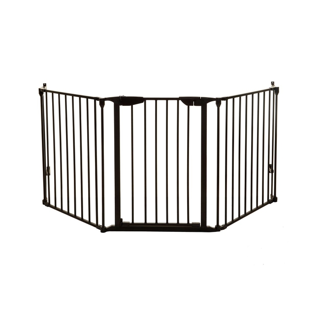 DreamBaby Newport Folding Child Safety Gate 85-200 cm Black BR75297
