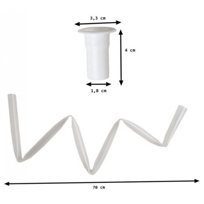 Tega Baby Water outflow set for 86/102 cm tubs (5907996440283)