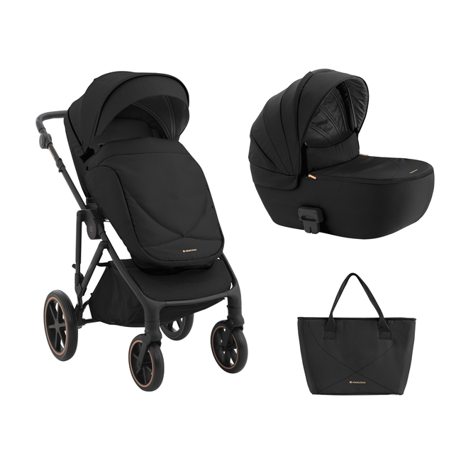 Kikka Boo Stroller 2in1 with carrycot Thea Black 2024 31001020134