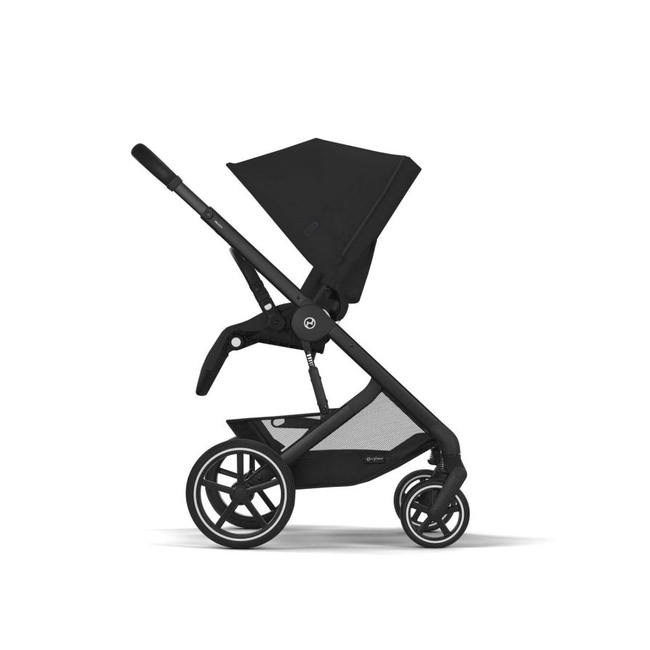 Cybex Balios S Lux Set 4 in 1 BLK Car Seat with Cloud G i-Size Plus Moon Black 70000536