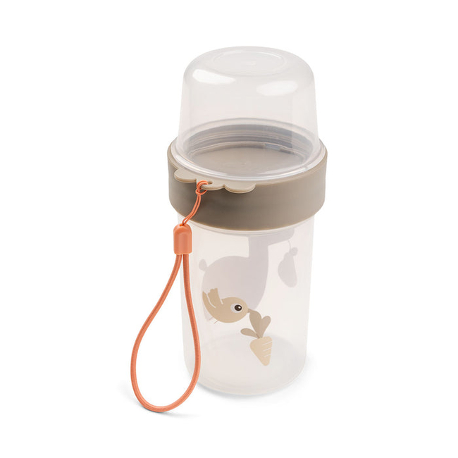 Done By Deer 2 WAY SNACK CONTAINER lalee sand 150 ml 320 ml