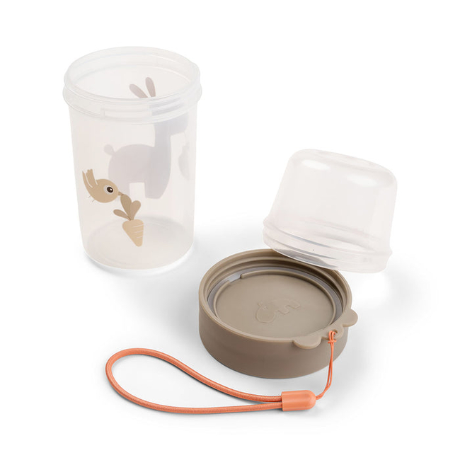 Done By Deer 2 WAY SNACK CONTAINER lalee sand 150 ml 320 ml