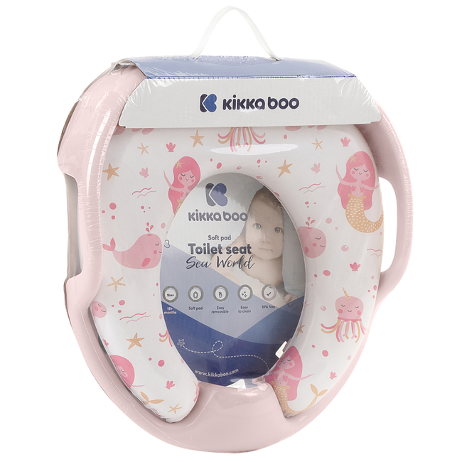 Kikka Boo Κάθισμα τουαλέτας Sea World ροζ 31403010010