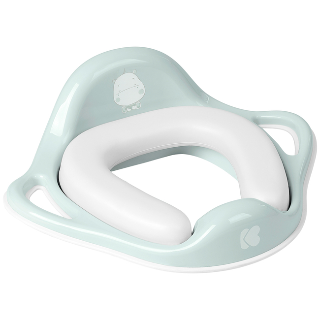 Kikka Boo Educational Soft Anatomical Toilet Seat with Handles Hippo Mint (31403010006)
