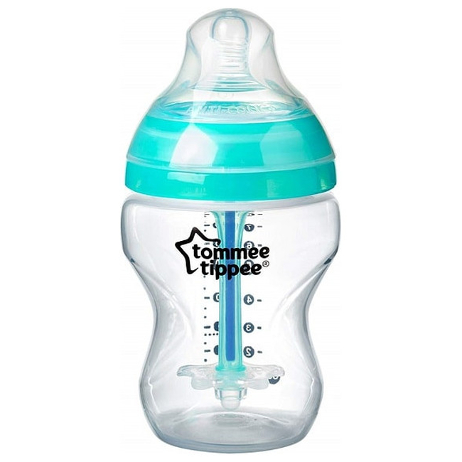 Tommee Tippee Advanced Comfort Vented Bottle Starter Kit 8 Pieces Anti-Colic 42260951