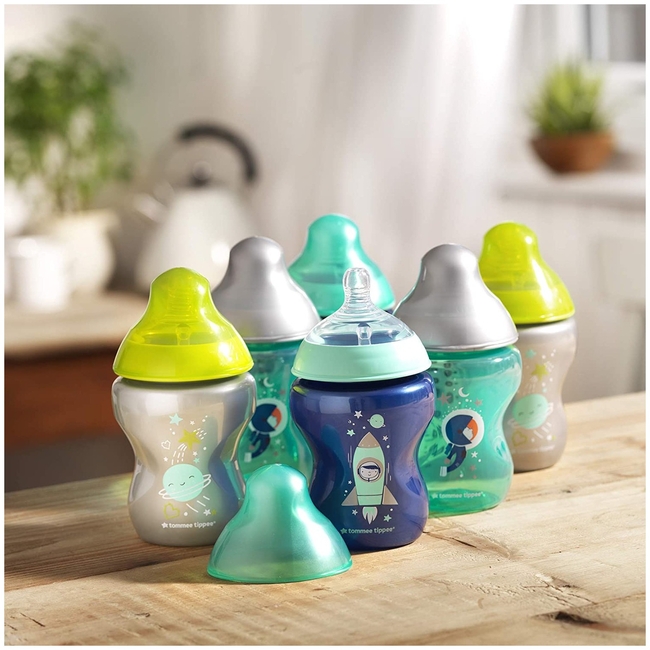 Tommee Tippee Closer Deco Bottle Set 6 Pieces 260 ml Girl 422720