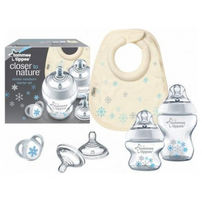 Tommee Tippee Closer To Nature Bottle Set 6 Pieces 0+m BPA Free 224392