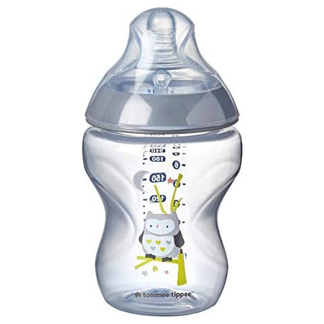 Tommee Tippee Closer To Nature Σετ Πλαστικά Μπιμπερό 9 Τεμαχίων για Νεογέννητα BPA Free Ollie The Owl 42356701