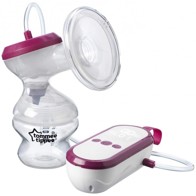 Tommee Tippee Rechargeable Single USB Electric Breast Pump with Massage Function 423620