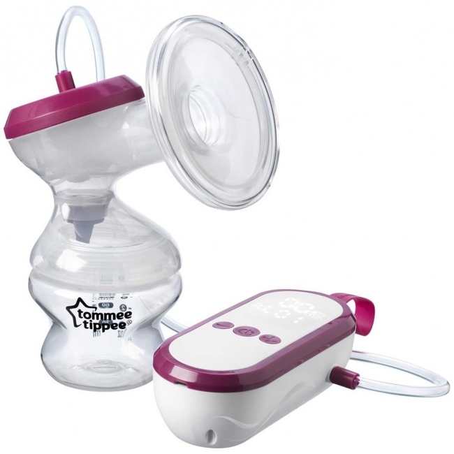 Tommee Tippee Επαναφορτιζόμενο Μονό Ηλεκτρικό θήλαστρο USB με λειτουργία μασάζ 423626