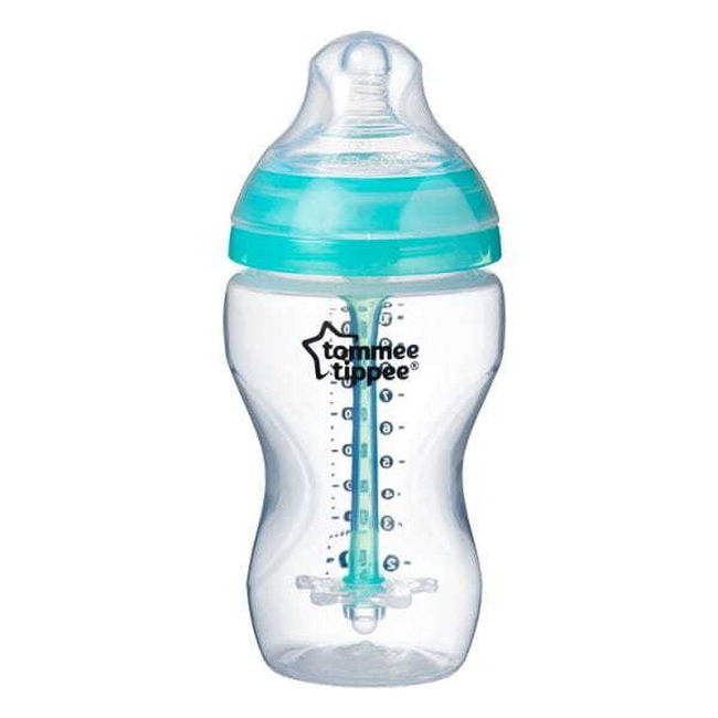 Tommee Tippee Advanced Anti-Colic Baby Bottle Medium Flow 340ml 3m+ Blue