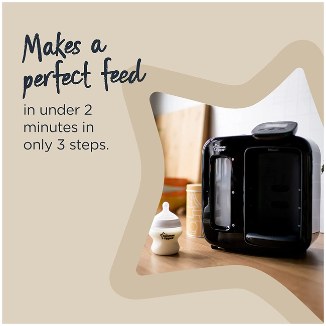 Tommee Tippee Perfect Prep Day & Night Συσκευή Προετοιμασίας Γάλακτος Black 5010415237460
