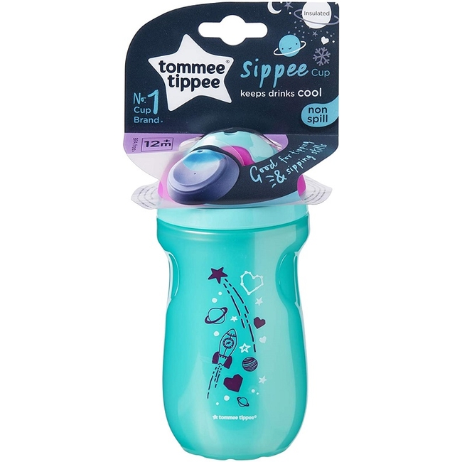 Tommee Tippee Sippee Drinking Cup Εκπαιδευτικό κύπελλο 12+ μηνών 260ml - Pink (471581)