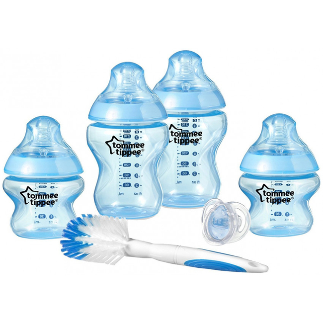 Tommee Tippee Closer To Nature Bottle Set 6 Pieces - Blue 42356770