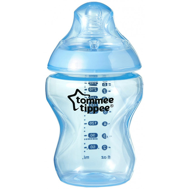 Tommee Tippee Closer To Nature Σετ Μπιμπερό 6 Τεμαχίων για Νεογέννητα 42356770 - BPA Free - Blue