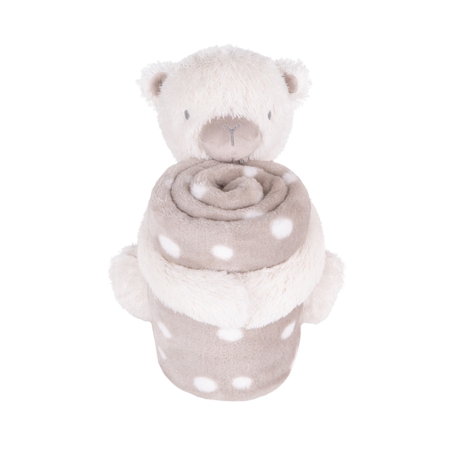 Kikka Boo Toy+blanket gift set My Teddy 31103020116