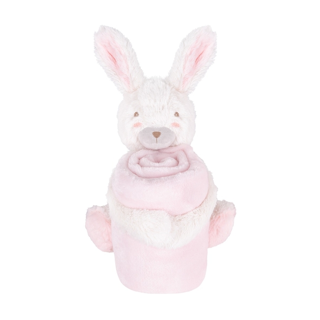 Kikka Boo Παιχνίδι+κουβέρτα σετ δώρου 70x100cm Rabbits in Love 31103020117