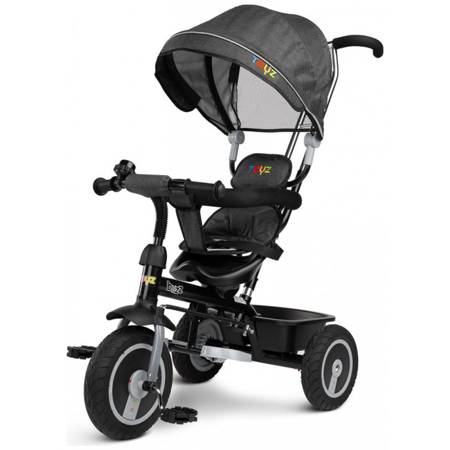 Toyz Caretero Buzz Τρίκυκλο Ποδήλατο με Αναστρέψιμο Κάθισμα & Αξεσουάρ Γκρι TOYZ-0330