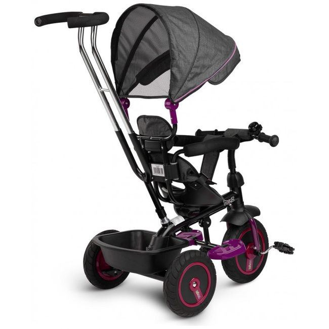 Toyz Caretero Buzz Τρίκυκλο Ποδήλατο με Αναστρέψιμο Κάθισμα & Αξεσουάρ Purple TOYZ-0332