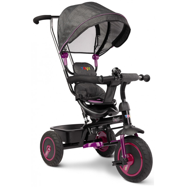 Toyz Caretero Buzz Τρίκυκλο Ποδήλατο με Αναστρέψιμο Κάθισμα & Αξεσουάρ Purple TOYZ-0332