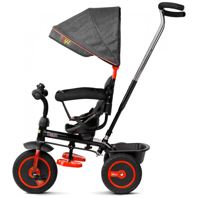 Toyz Caretero Buzz Τρίκυκλο Ποδήλατο με Αναστρέψιμο Κάθισμα & Αξεσουάρ Red TOYZ-0333