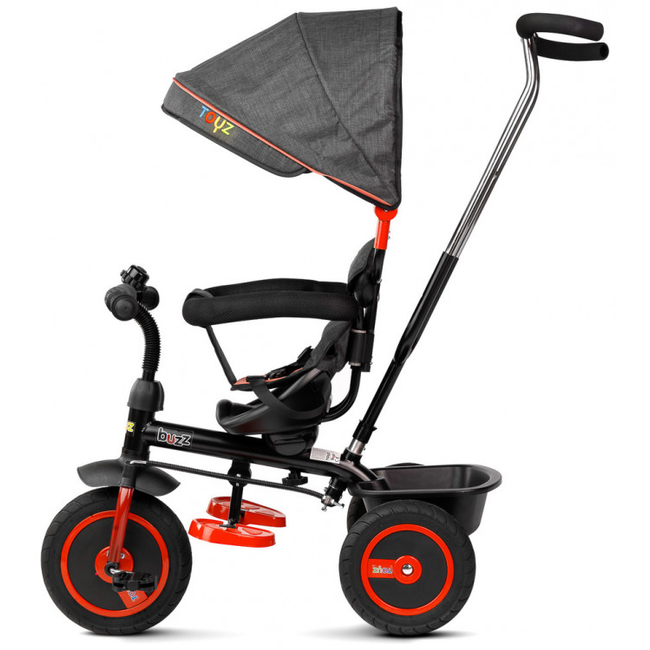 Toyz Caretero Buzz Τρίκυκλο Ποδήλατο με Αναστρέψιμο Κάθισμα & Αξεσουάρ Red TOYZ-0333