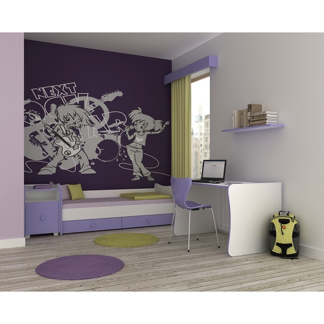 Lorelli Trend Plus Πολυμορφικό Κρεβάτι - White Artwood (10150400030A)