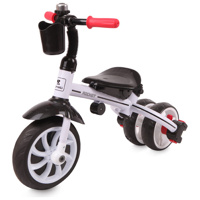 Lorelli Rocket 2 in 1  Children Tricycle Balance Bike Red Black 10050372107