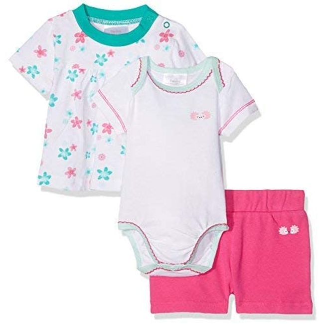 Twins Set 3 pcs Clothing Set 6-9 monts 74 cm - Fuchsia (170150)