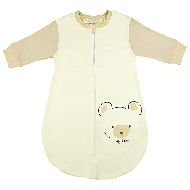 Asti Baby Sleeping Bag - Beige Bear 80-86 cm