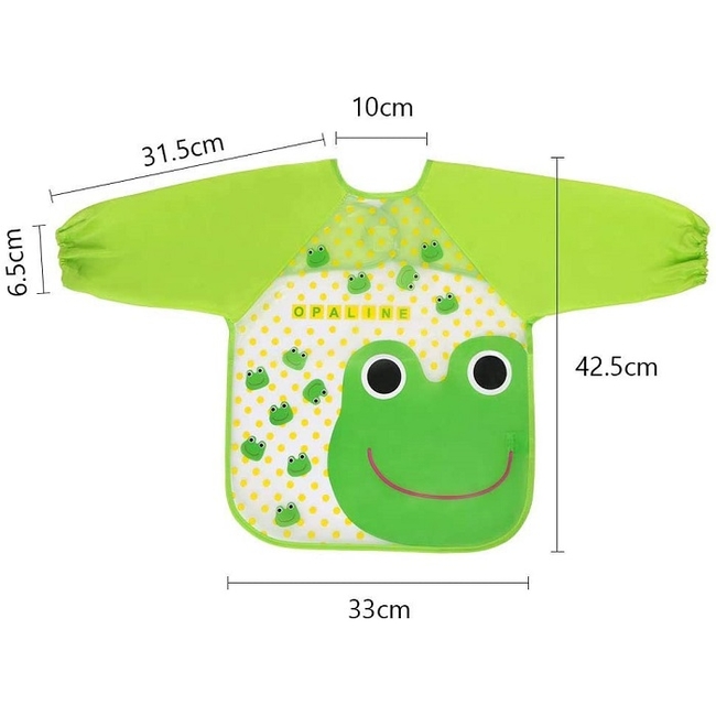 Vicloon Waterproof Bibs with Sleeves 4 pieces 6 + months (2557981)