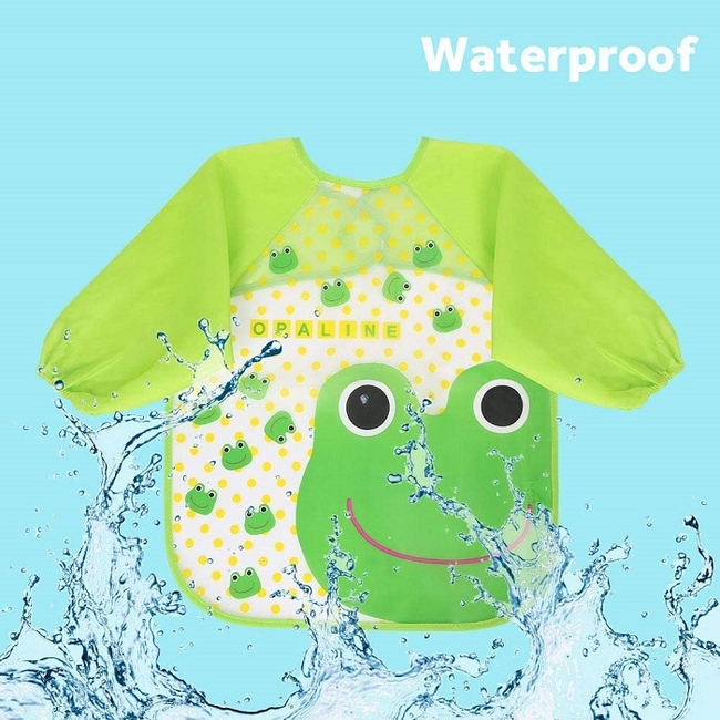 Vicloon Waterproof Bibs with Sleeves 4 pieces 6 + months (2557981)