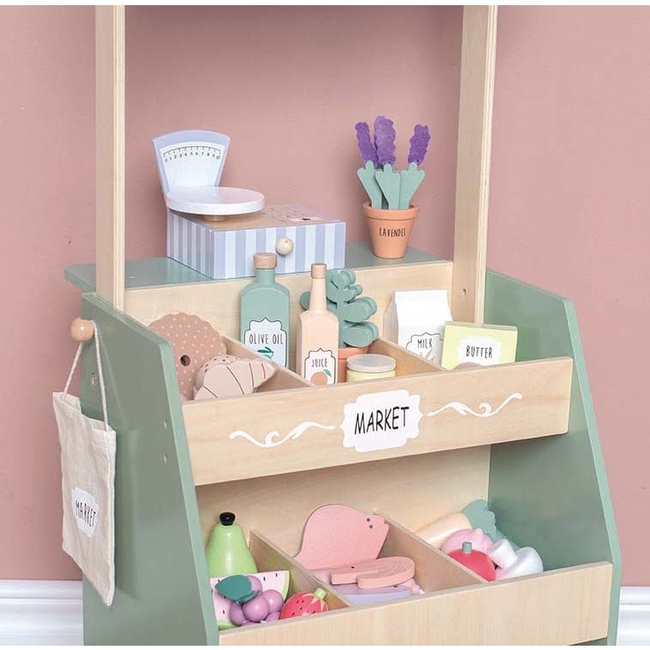 Jabadabado: Wooden Grocery Store 42pcs JB-W7193