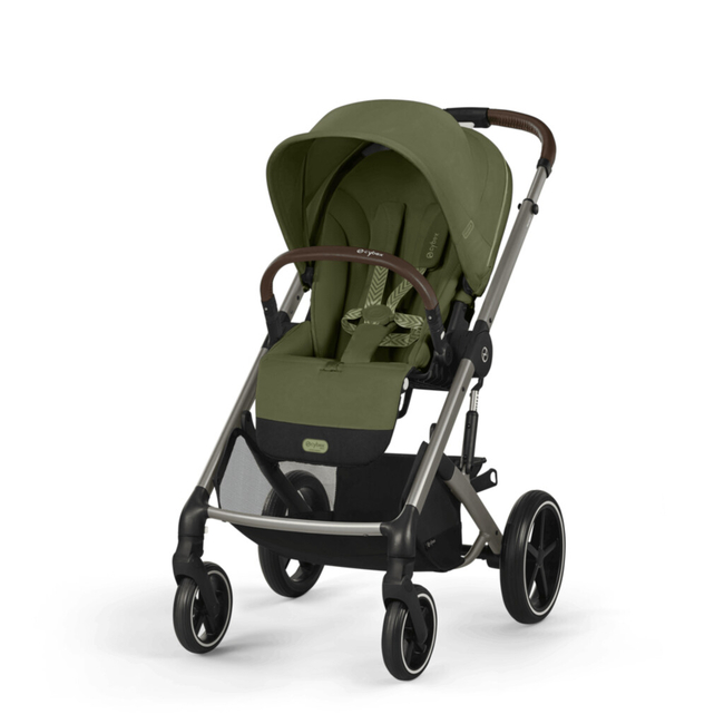 Cybex Balios S Lux Βρεφικό Καρότσι TPE 0-22kg Moss Green 525000105