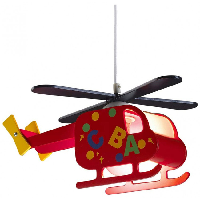 Wonderlamp Ceiling Light For Children's Room Helicopter W-A000122