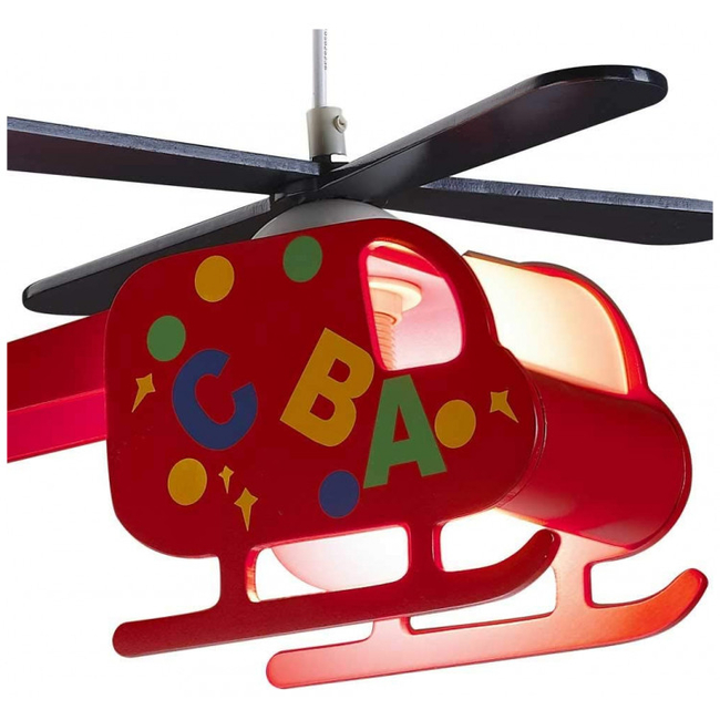 Wonderlamp Ceiling Light For Children's Room Helicopter W-A000122